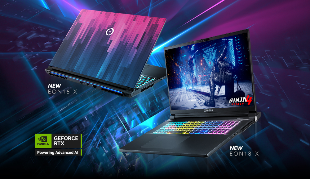Remove the power of performance with the new origin PC eon18-x and eon16-x laptopsorigin pc news