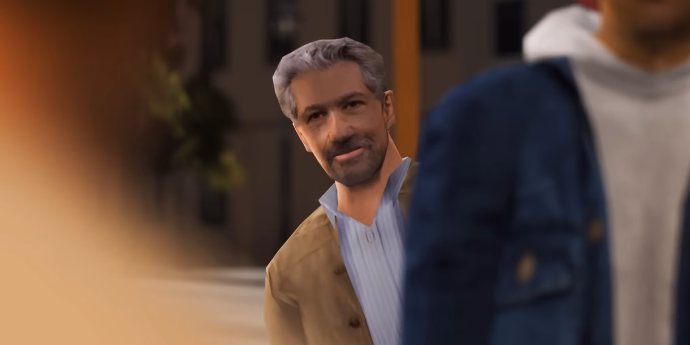 Le Vertige — Animated Film with a Visual Style Similar to an Old School Game from the PlayStation 1 Era