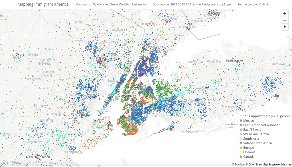 Mapbox + R: New tools for spatial data science